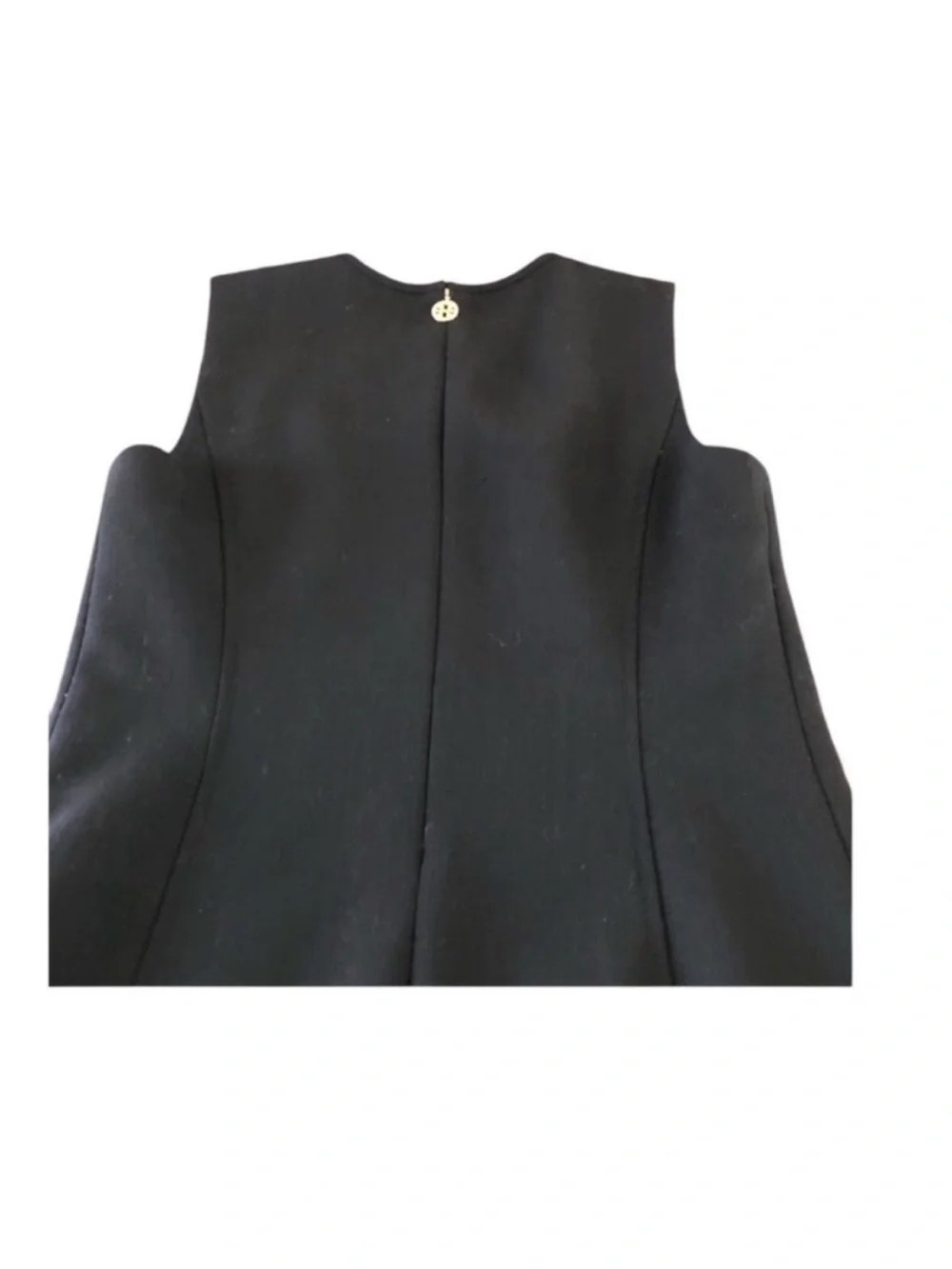 TORY BURCH Elegant Black Sleeveless Dress sz6 classic Midi black special events